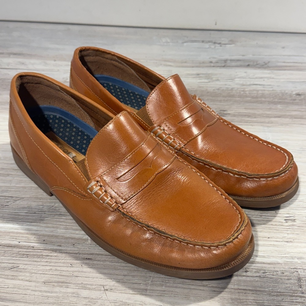 Rockport Men's Preston Penny Loafer Ran CI5644 Medium Width Sz 11.5
